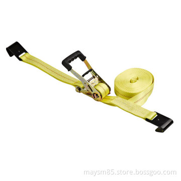 2"5t 10000lbs Ratchet tie down Polyester Cargo Lashing